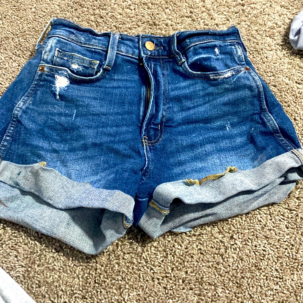 Shorts, worn slightly